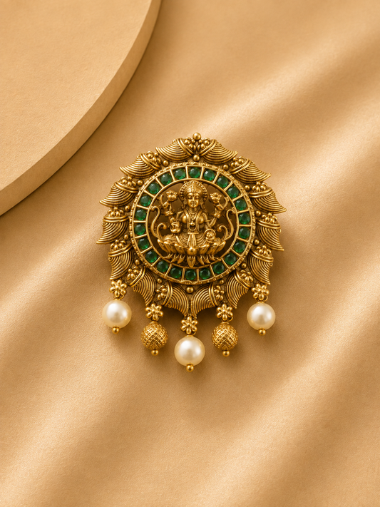 Nakshi hair brooch