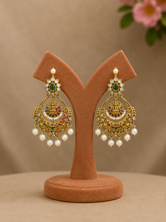 nakshi chandbali earrings