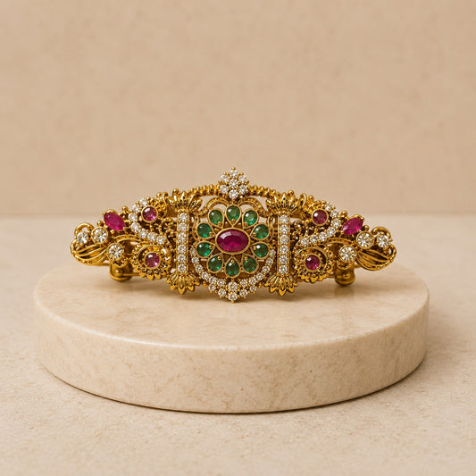Antique Hair Brooch-6821