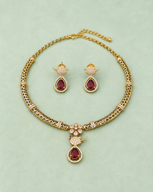 Victorian Kante Necklace Set