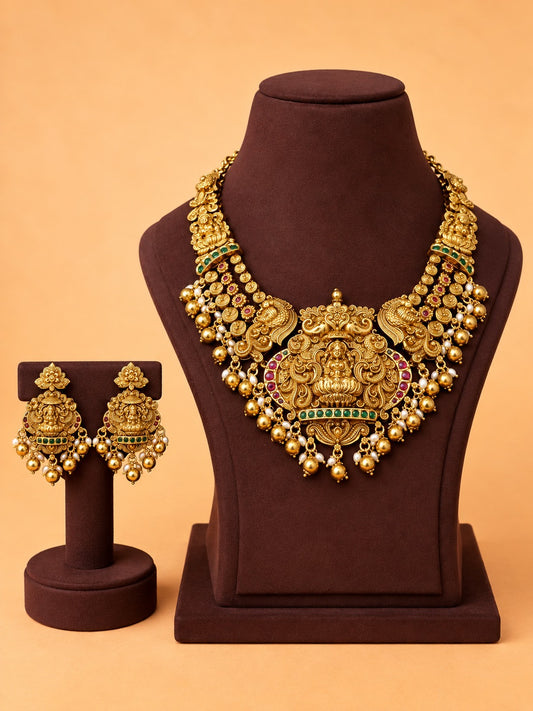 Nakshi necklace set