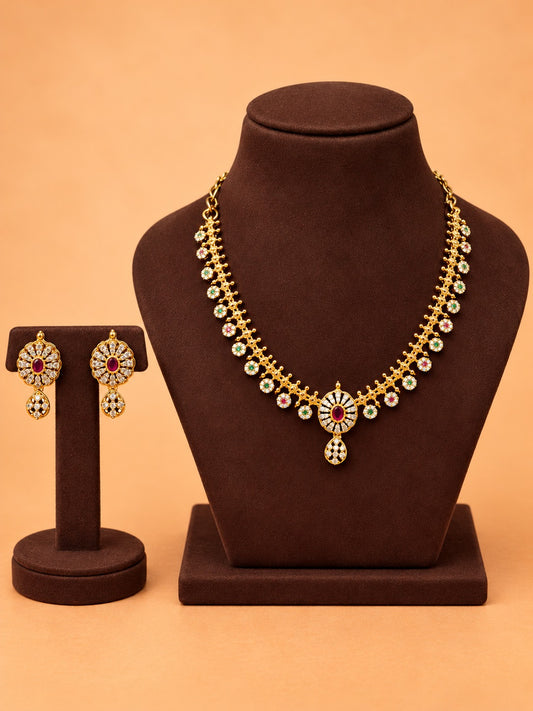 Antique necklace set
