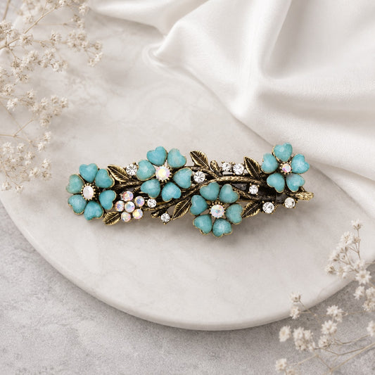 Zircon Hair Brooch