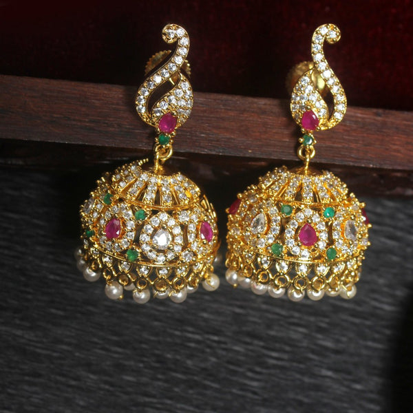 Zircon Jhumkas