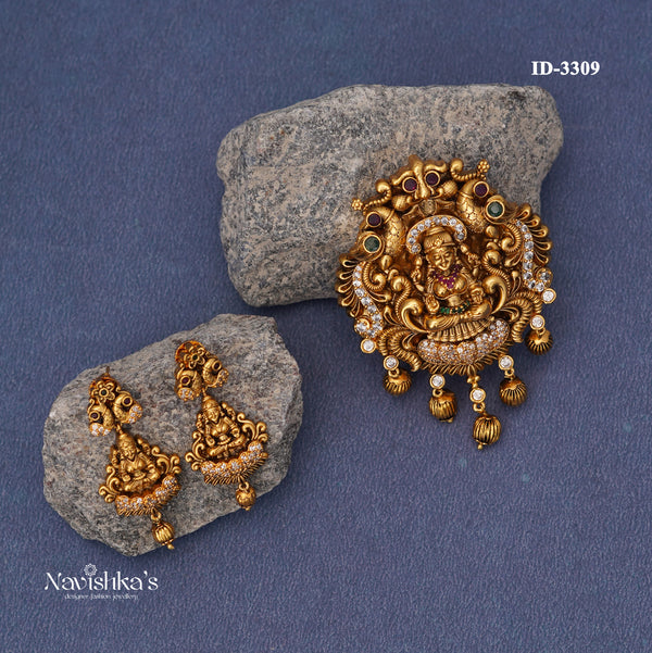 Nakshi Pendant Set