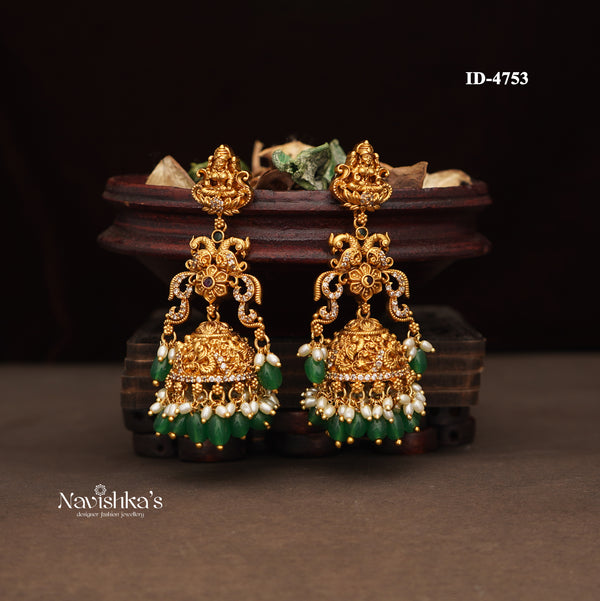 Gold Look Jhumkas