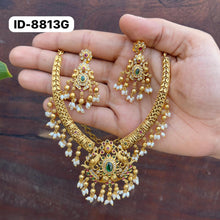 Load image into Gallery viewer, Nakshi Necklace set
