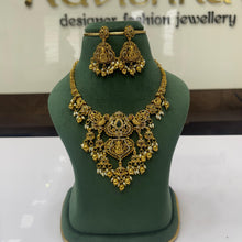Load image into Gallery viewer, Nakshi Necklace set-9181
