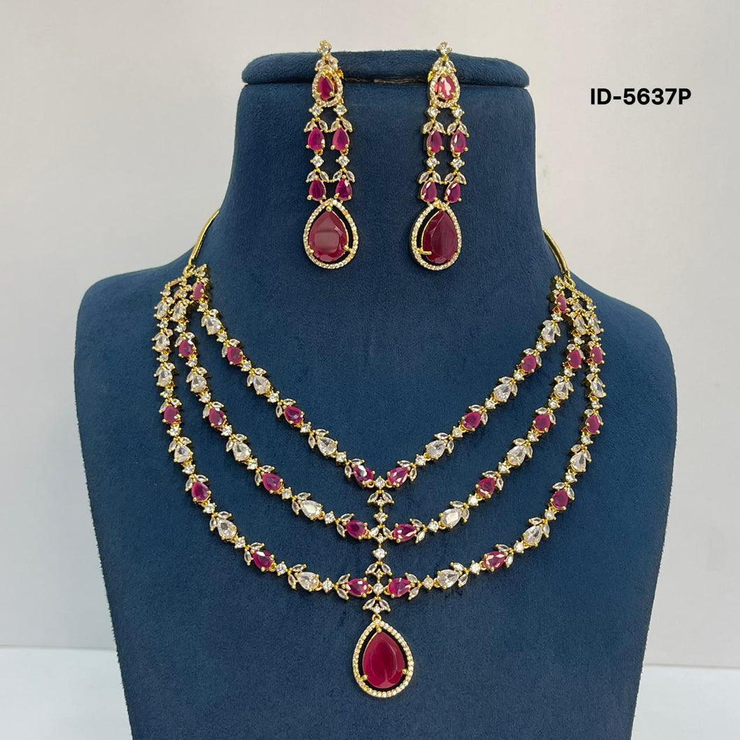 Zircon Necklace Set