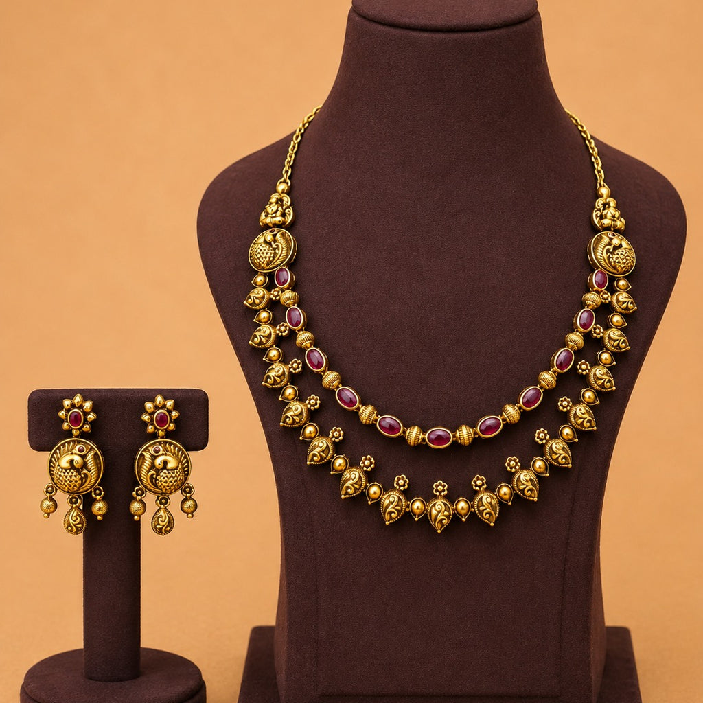 ANTIQUE NECKLACE SET