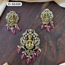 Load image into Gallery viewer, Victorian Pendent Set
