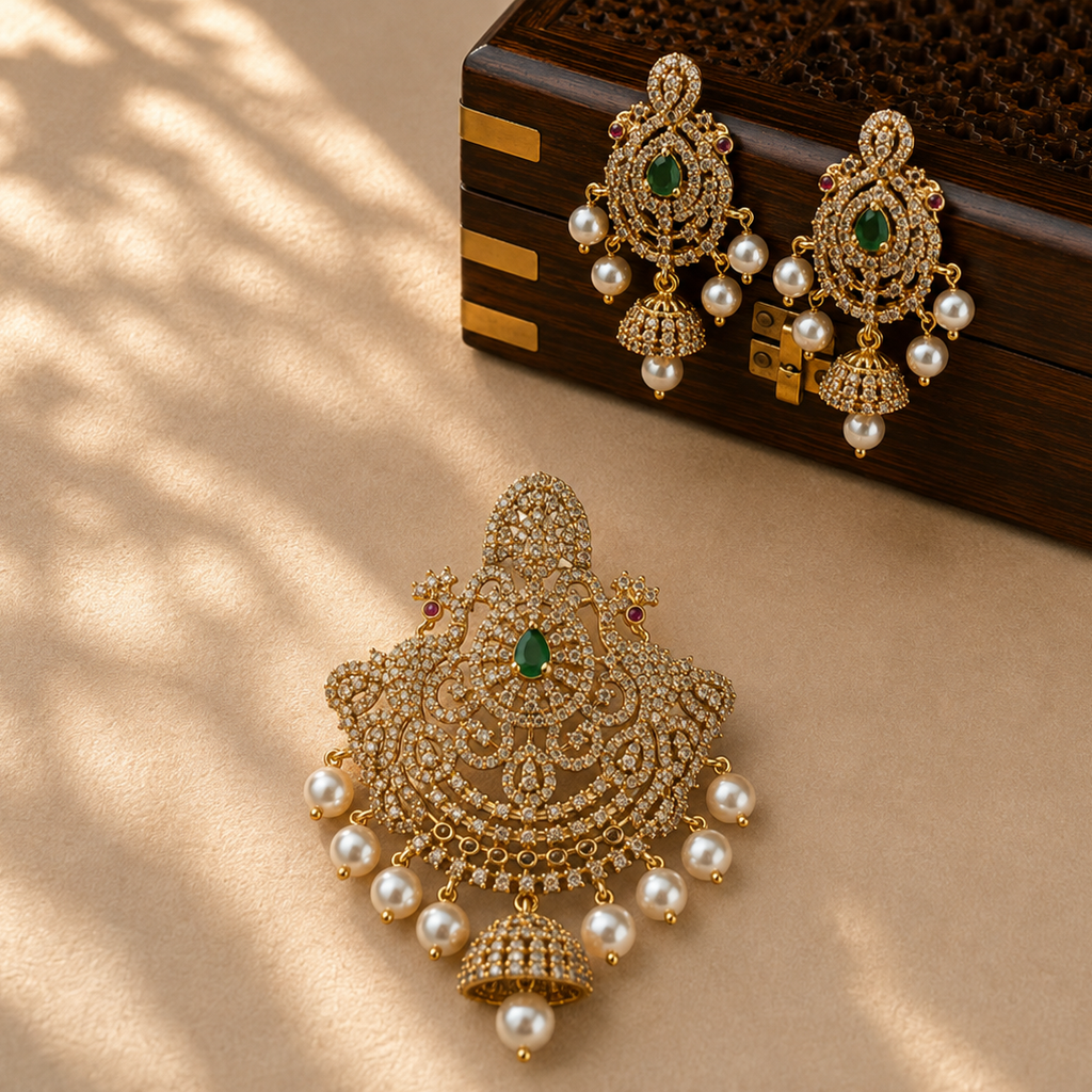 Antique pendent set