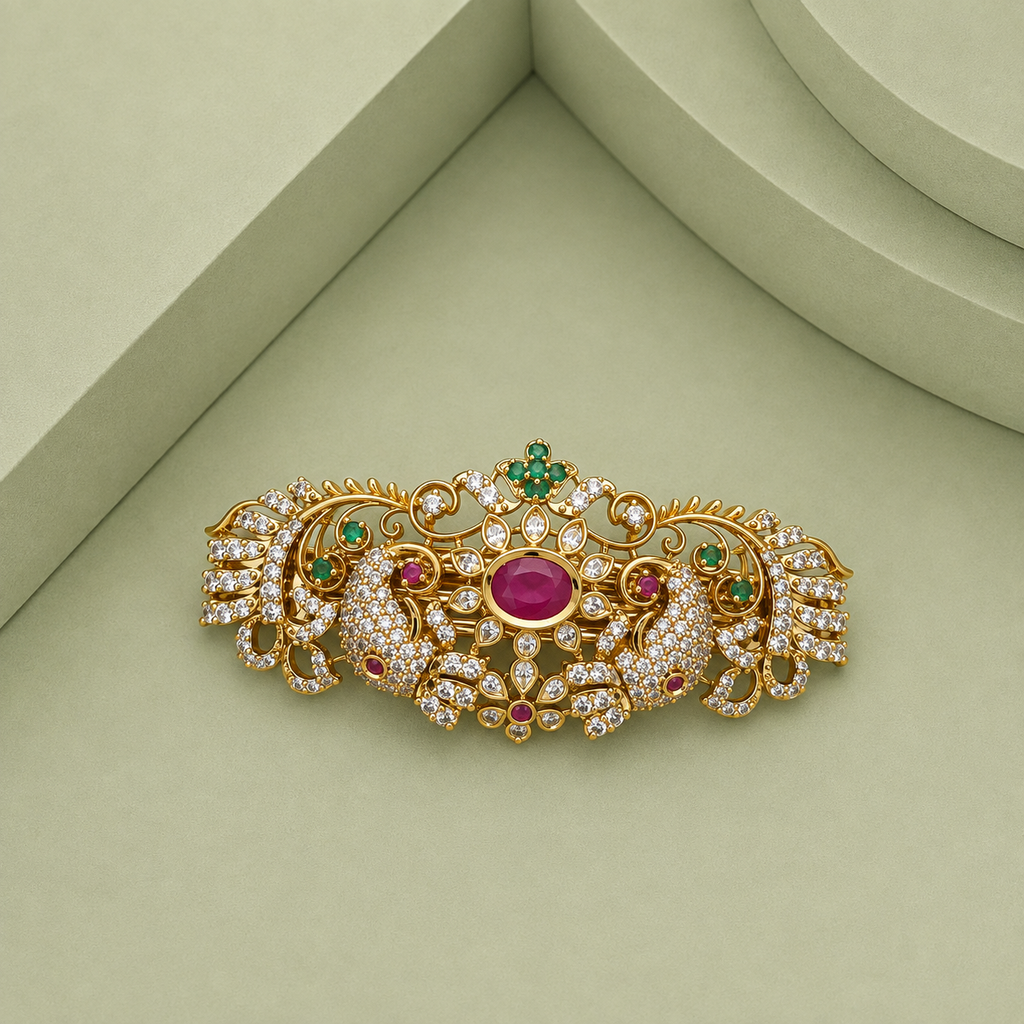 Antique Hair Brooch