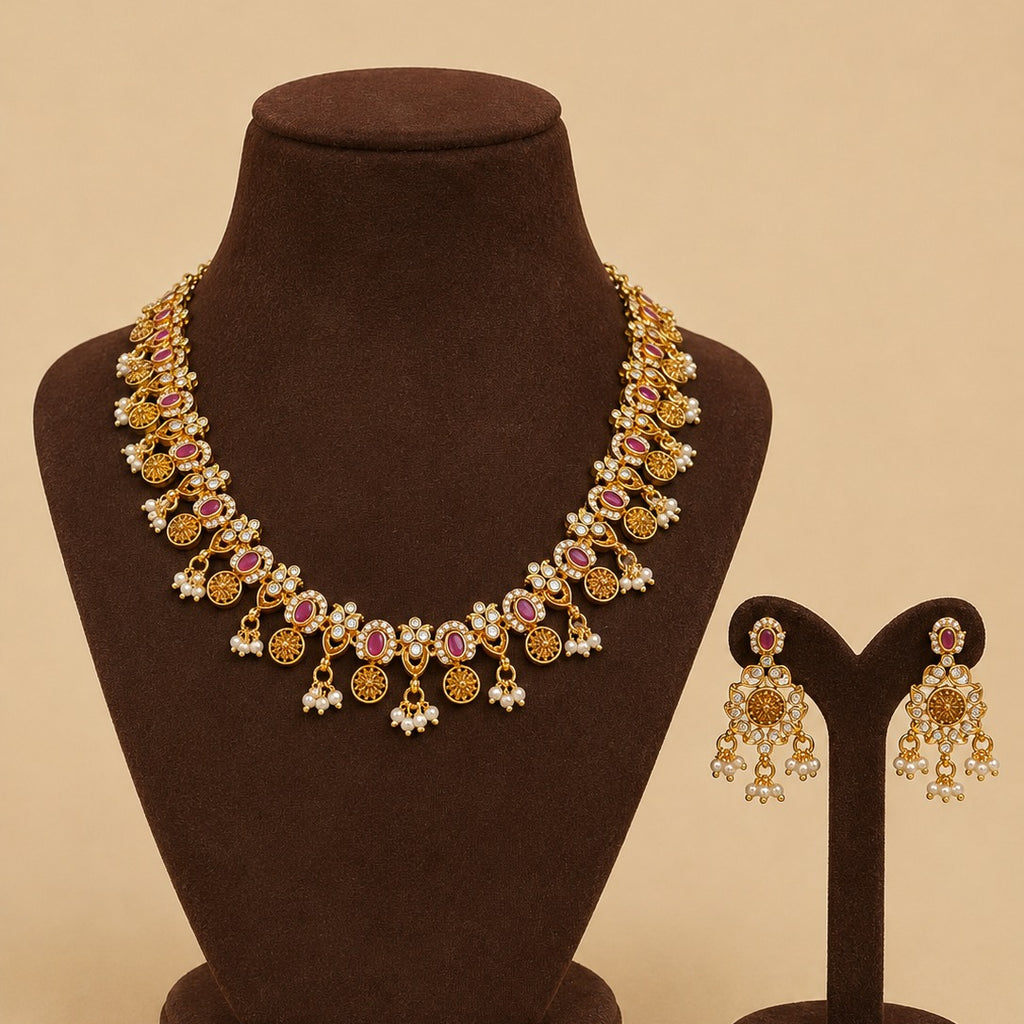 Antique necklace set