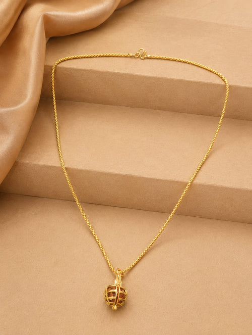 Rudraksha pendent chain