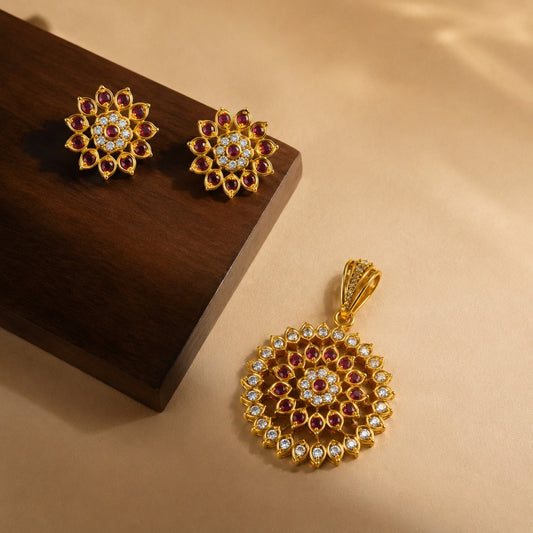 Antique Pendant Set