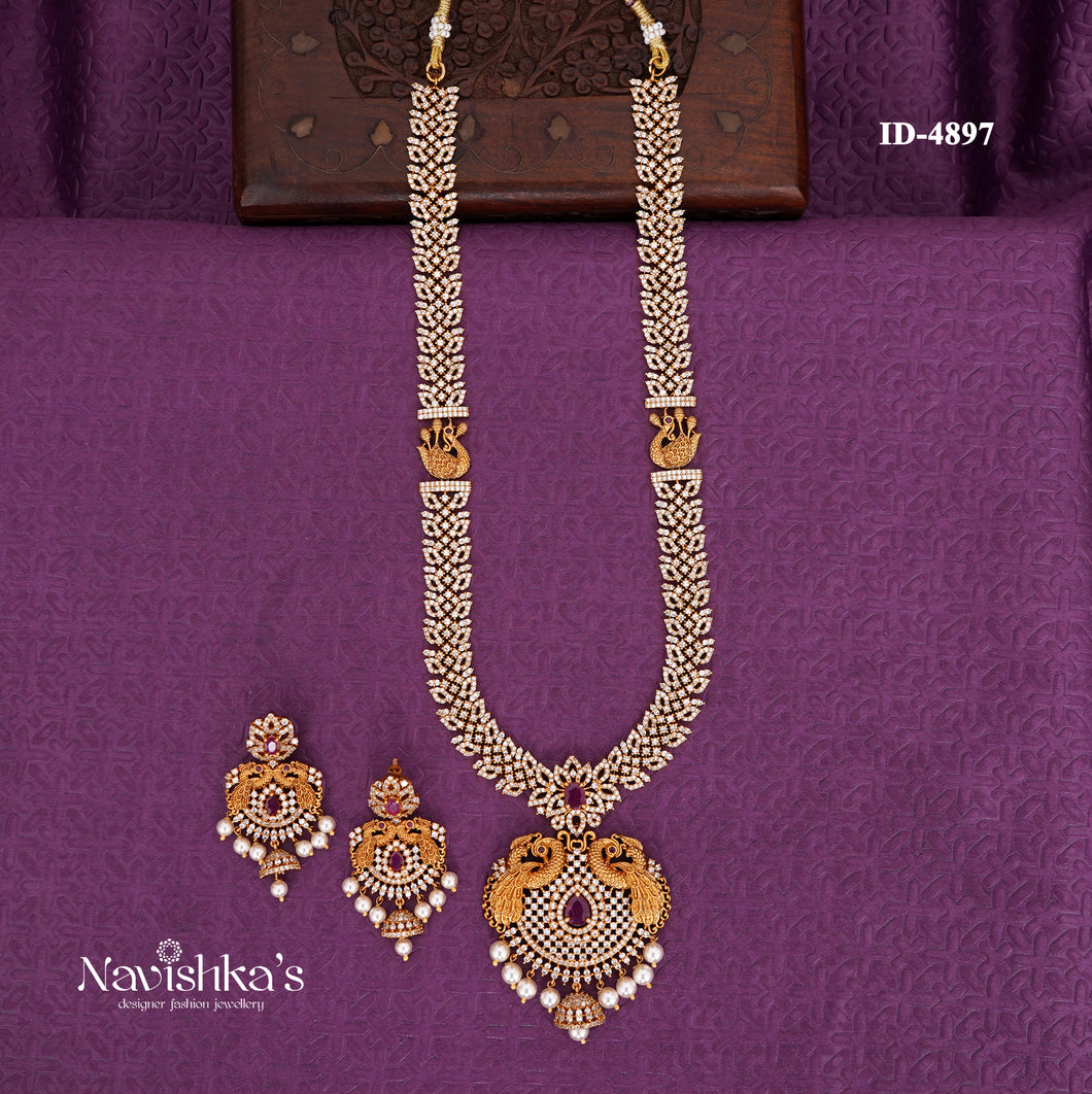 Gold Look Haram Set