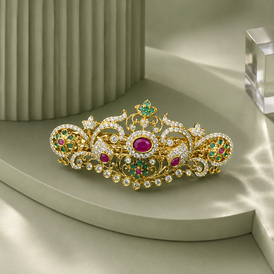Antique Hair Brooch