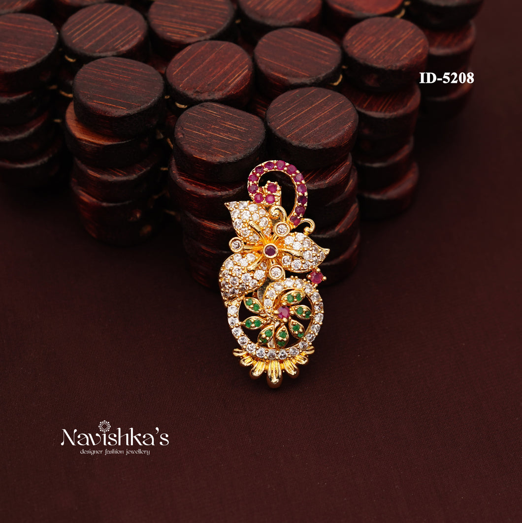 Zircon Saree Pin