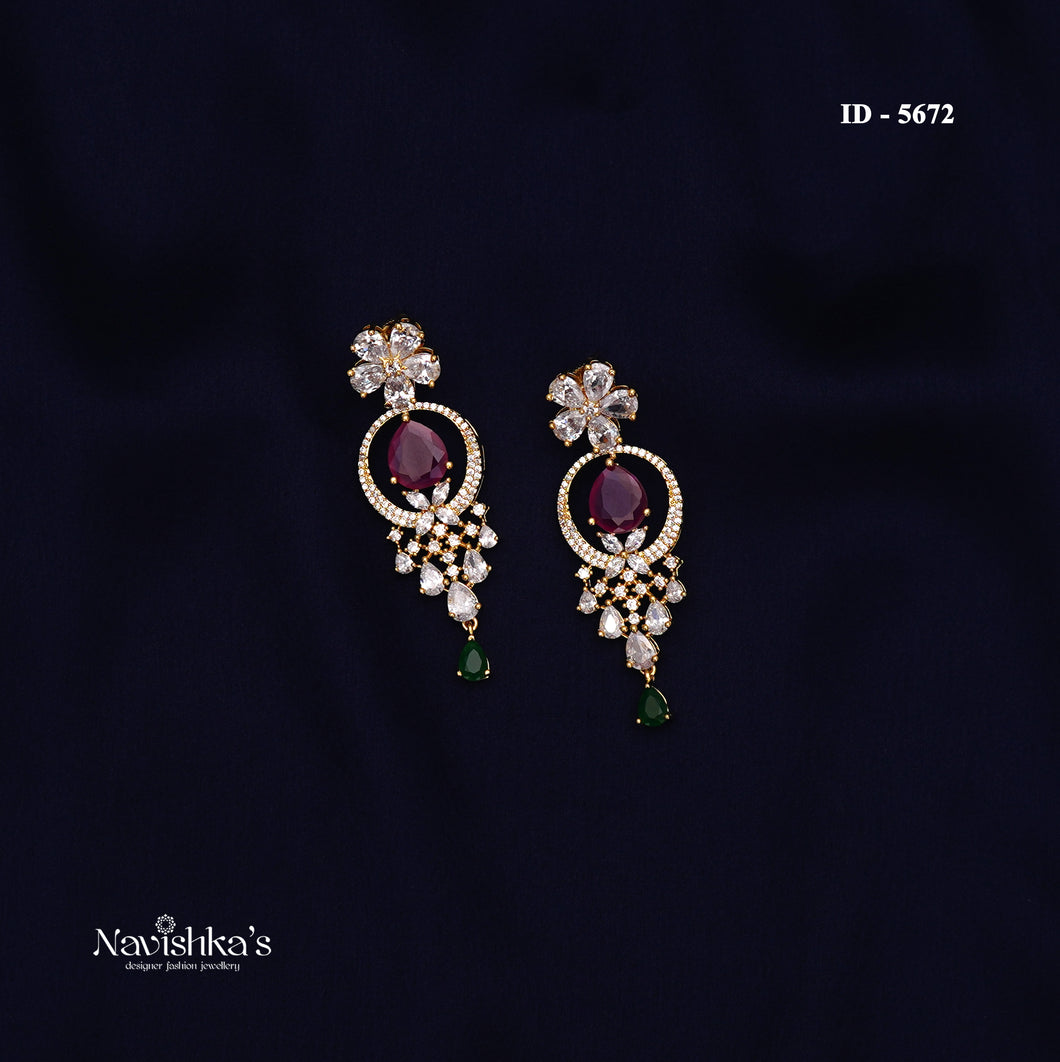 Zircon Ear Tops/Studs