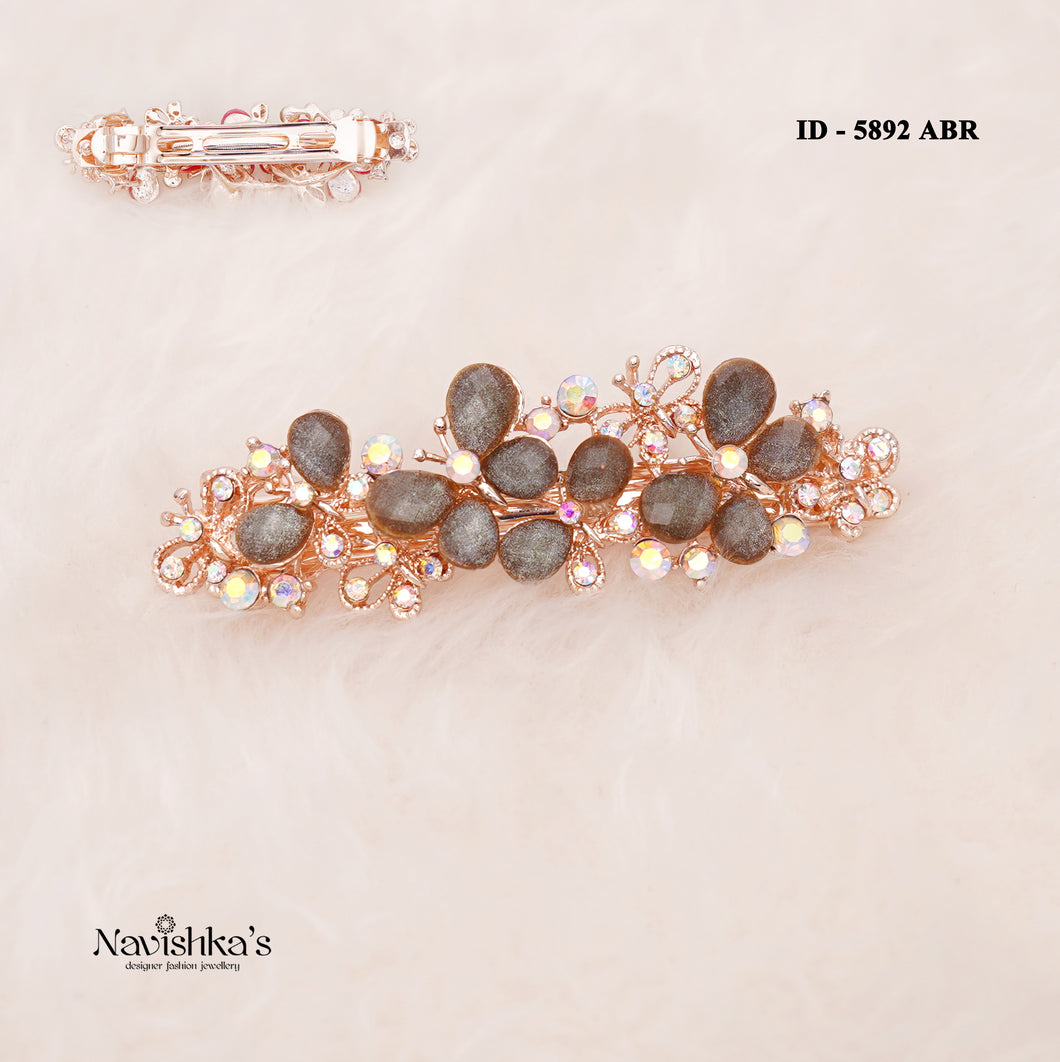 Zircon Hair Brooch