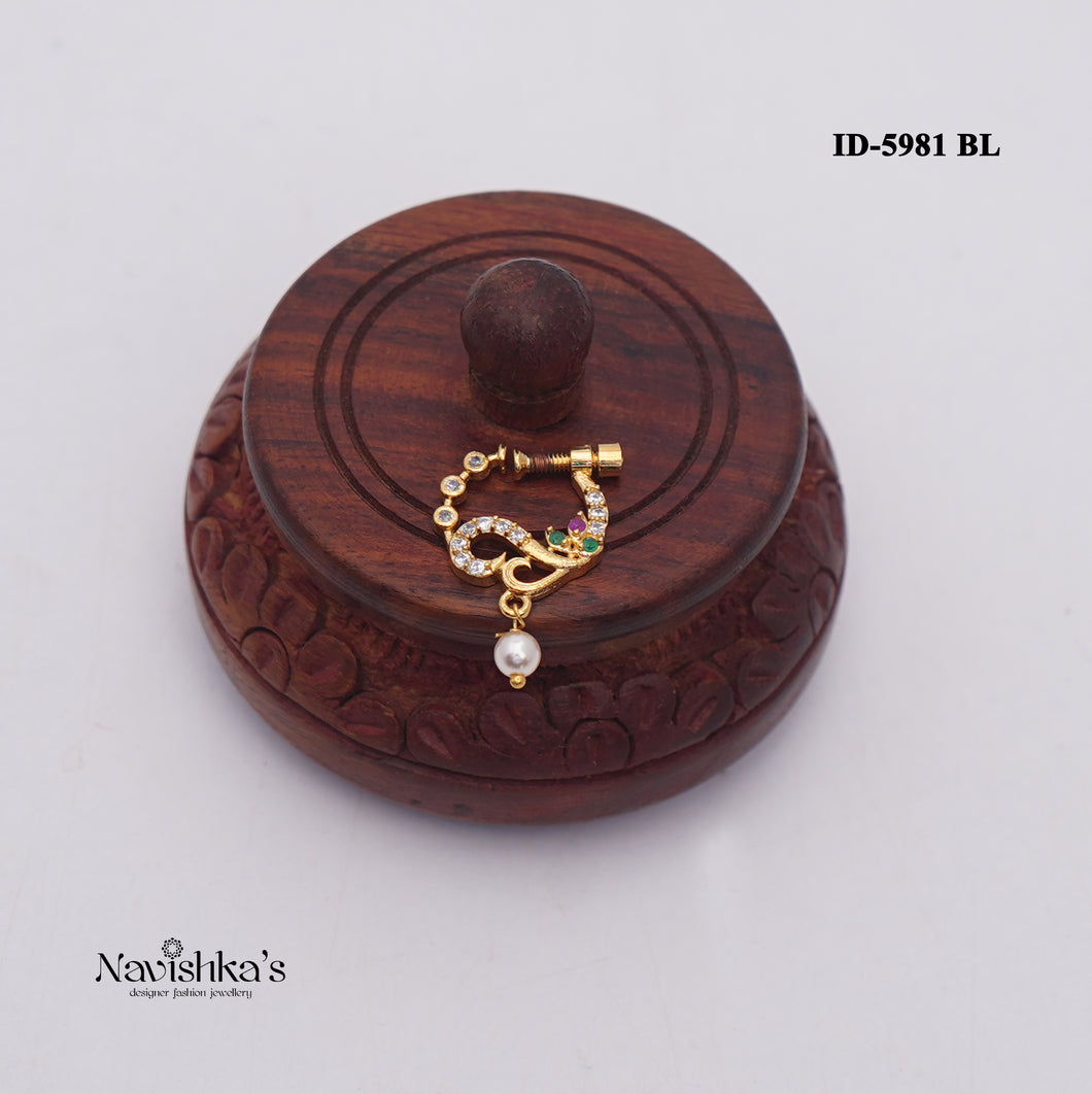 Zircon Nosepin