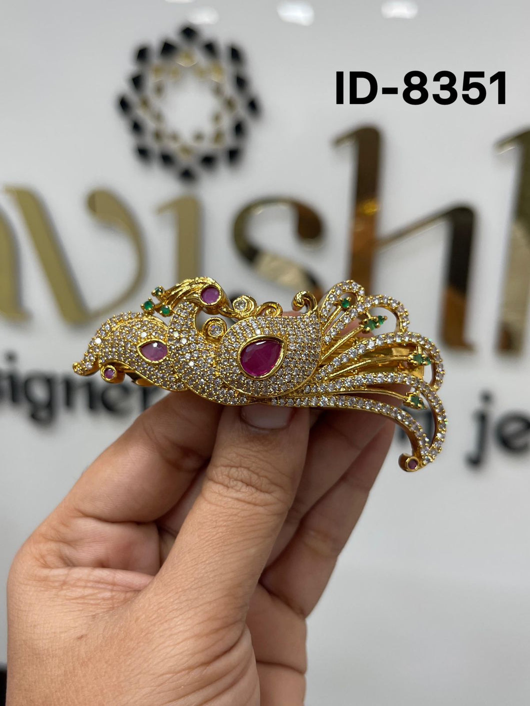 Antique Hair Brooch