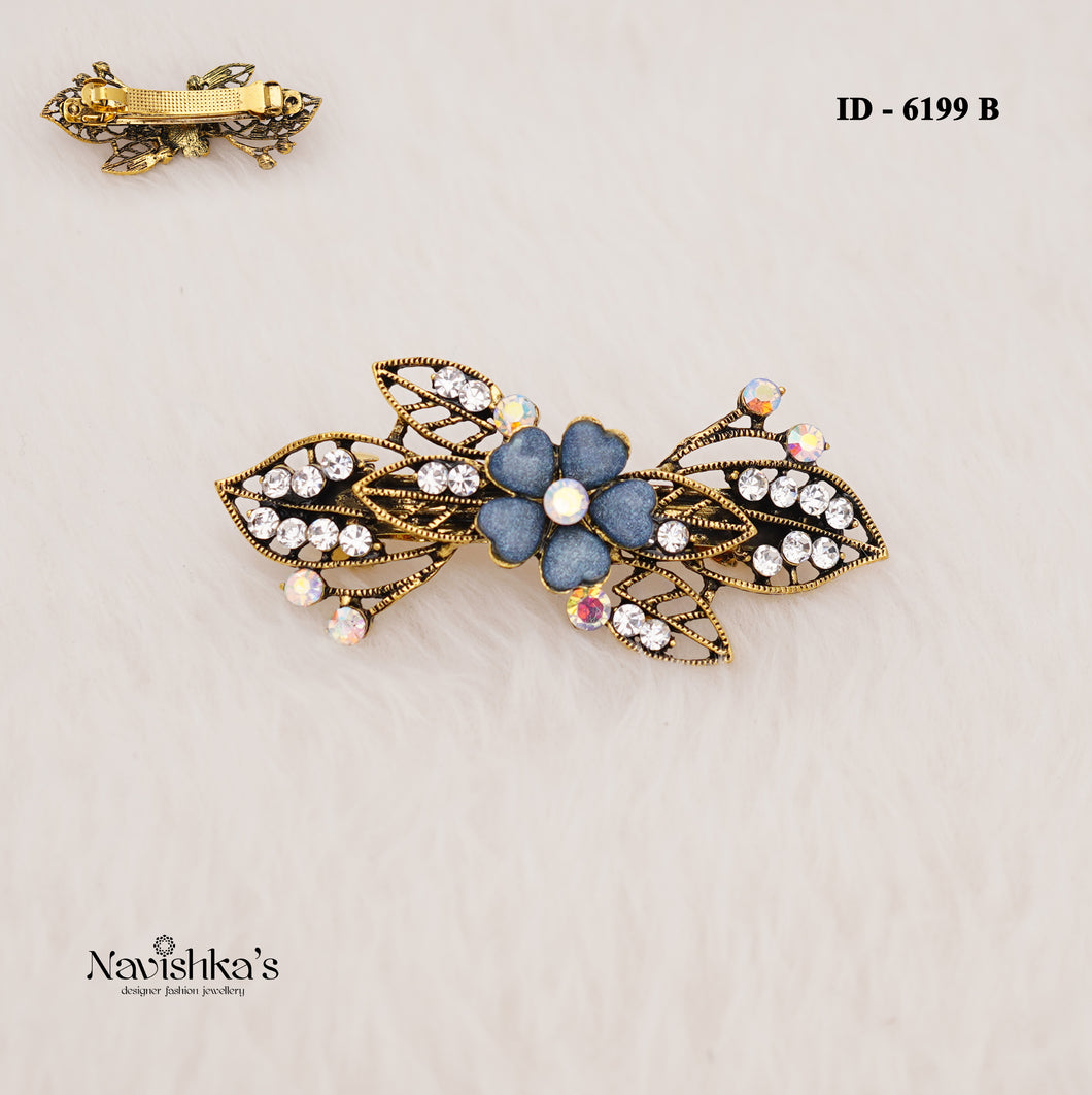 Zircon Hair Brooch