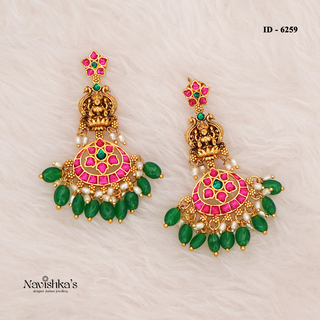 Jadau Earrings