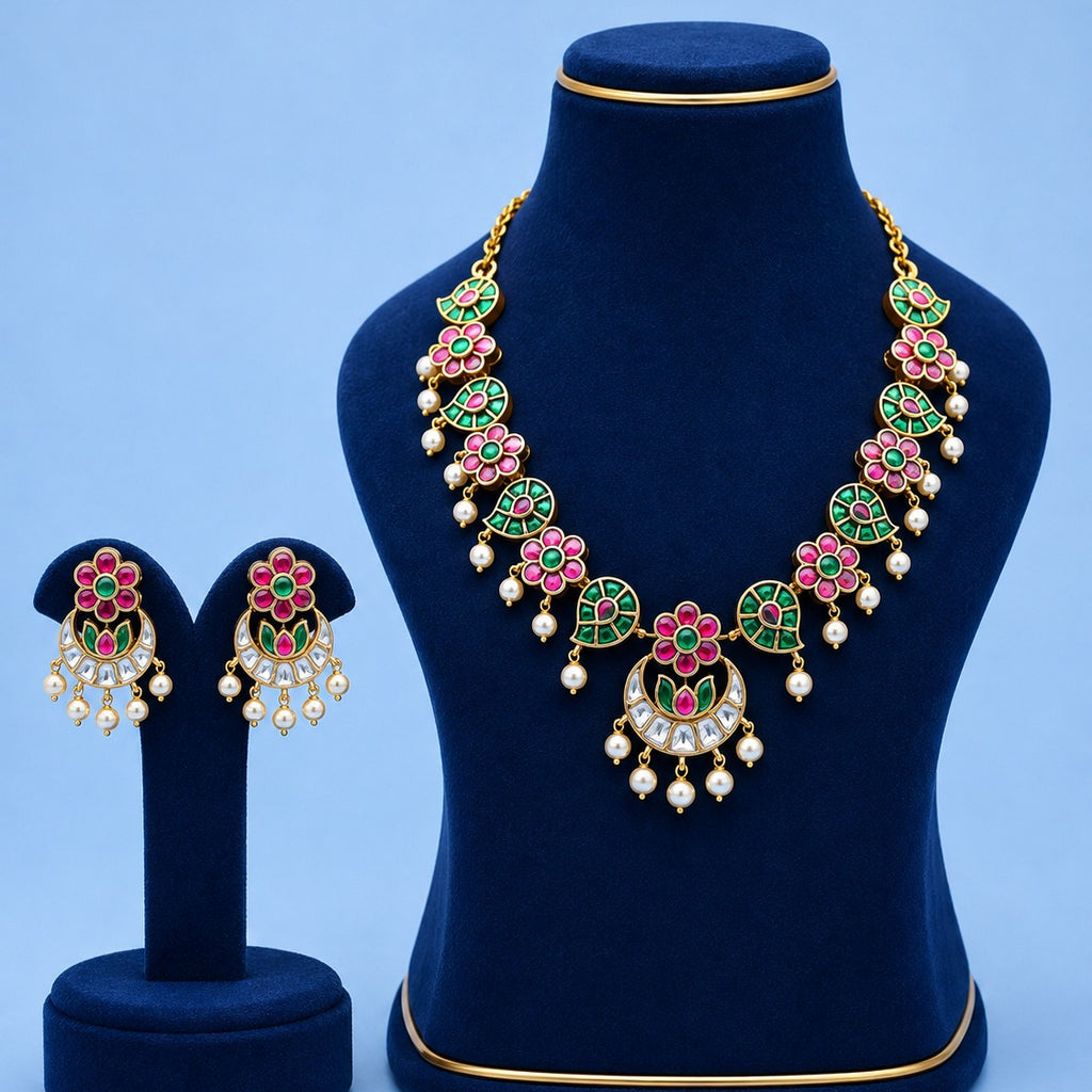 POTA STONE NECKLACE SET