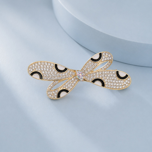 Zircon Hair Brooch