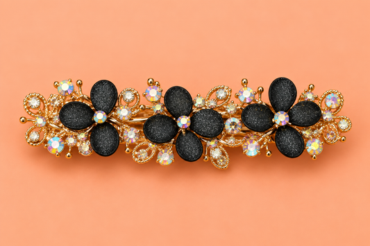 Zircon Hair Brooch