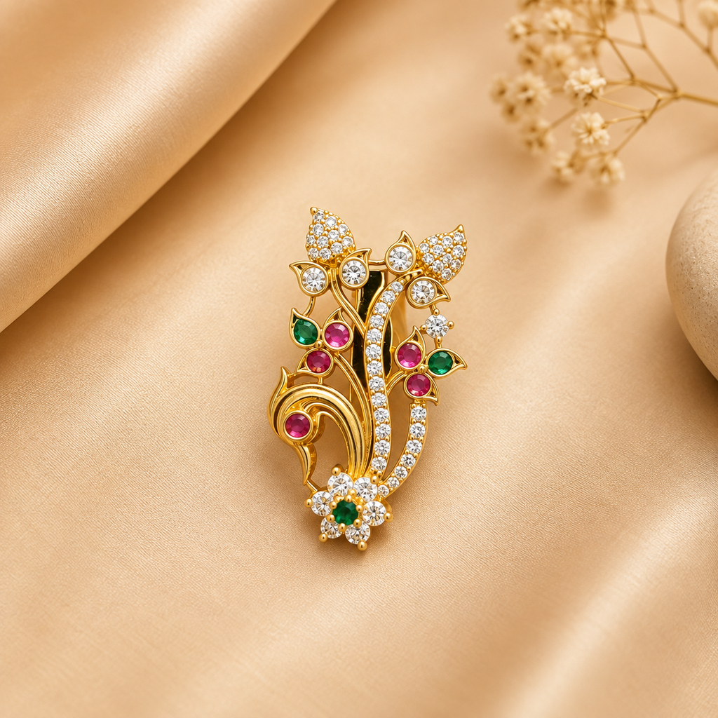 Antique saree pin