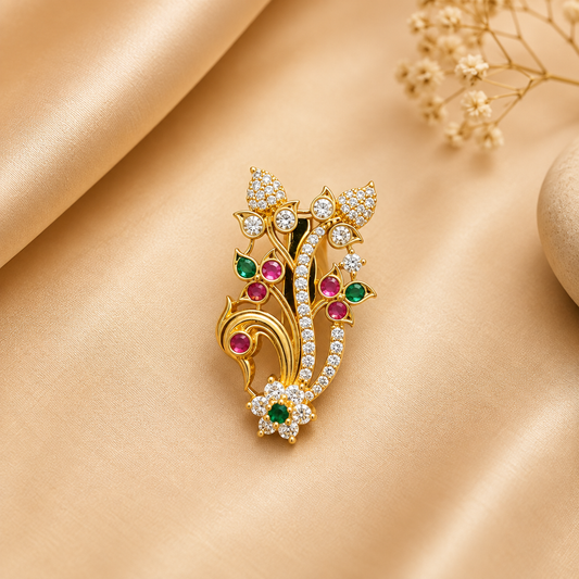 Antique saree pin