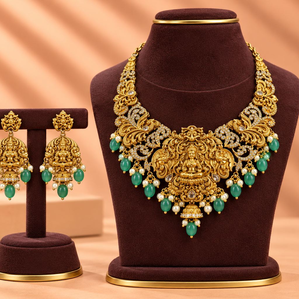 Nakshi necklace set