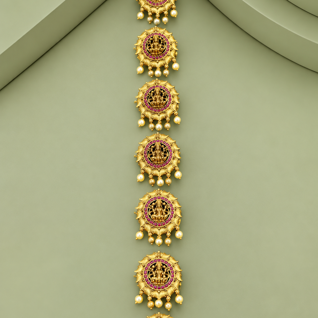Nakshi hair brooch