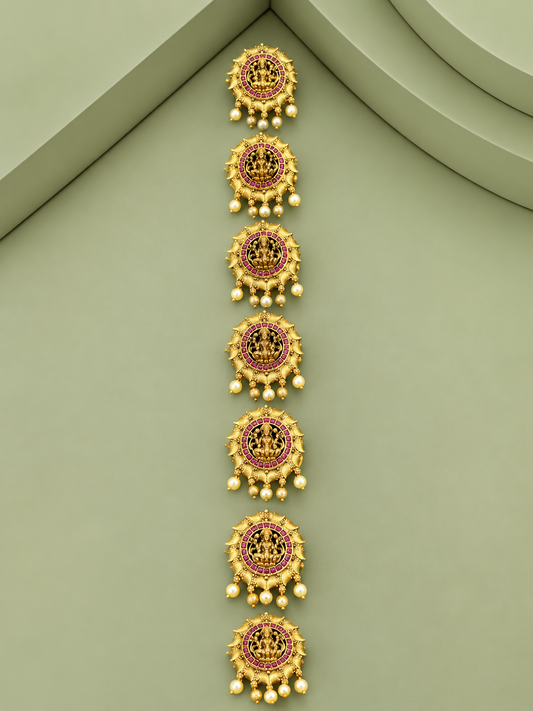 Nakshi hair brooch