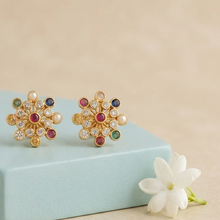 Load image into Gallery viewer, Nakshi Ear Tops/Studs
