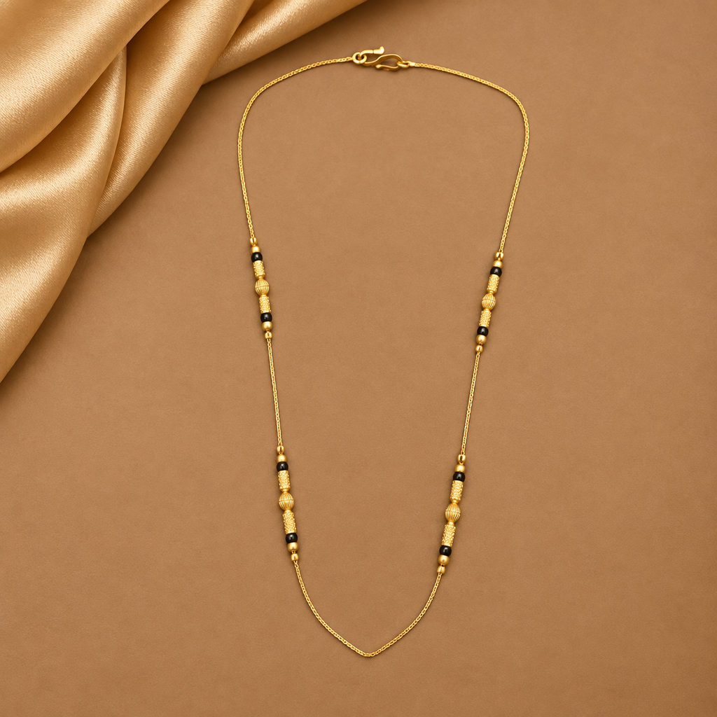 Black beads