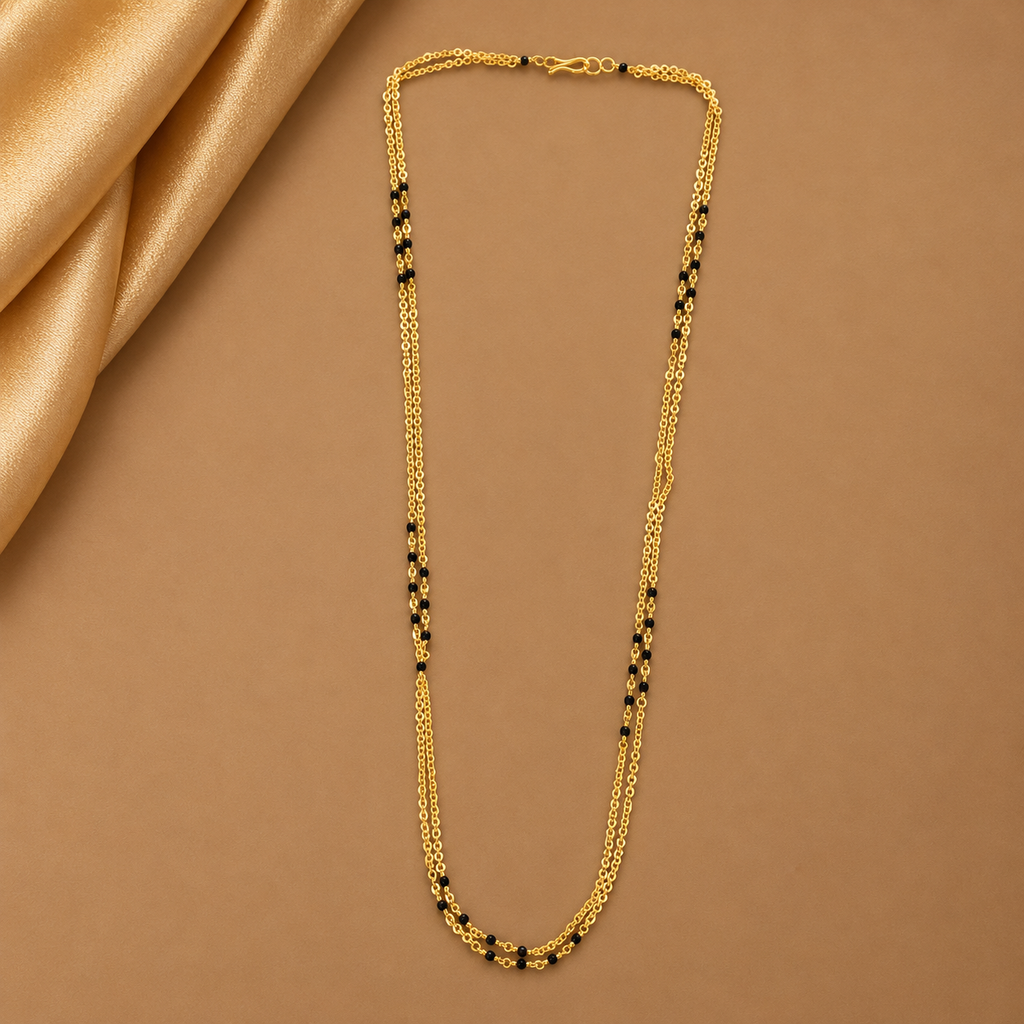 Black beads