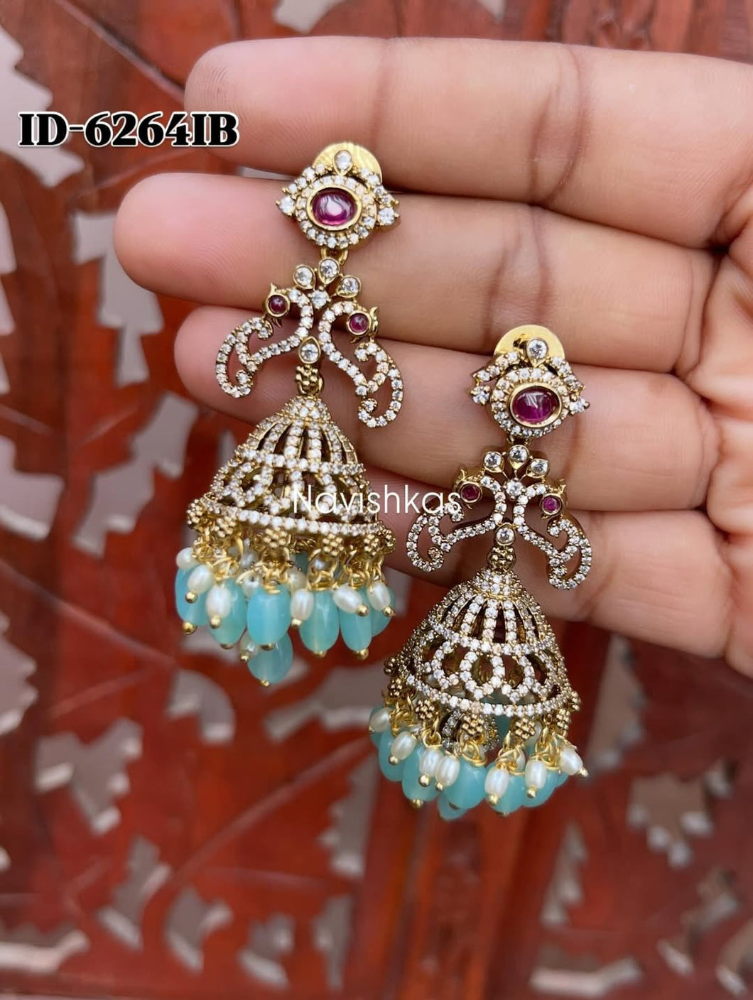 Victorian Jhumkas