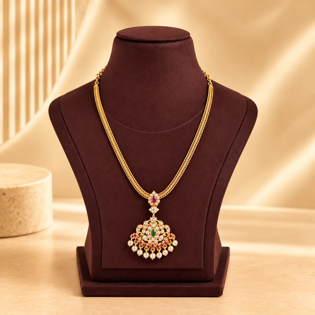 Panchaloham necklace