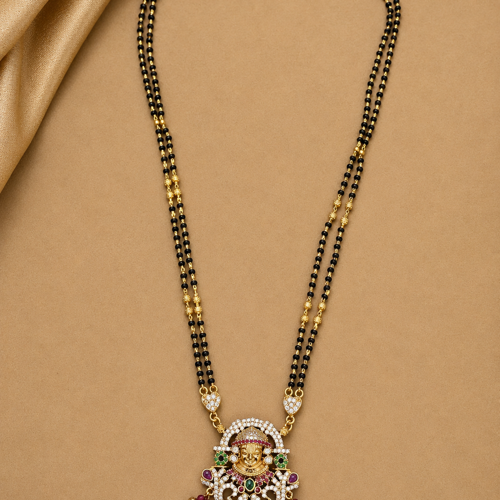 Black beads