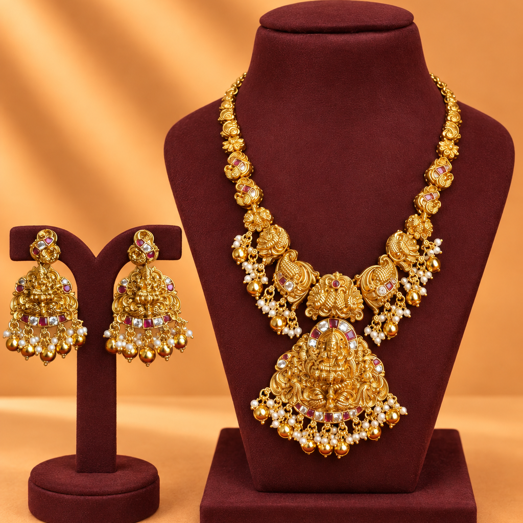 Nakshi necklace set
