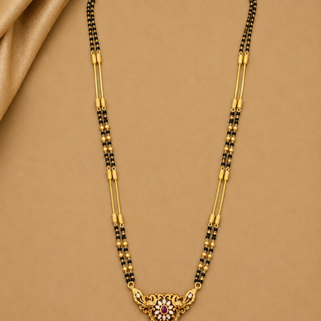 Black beads