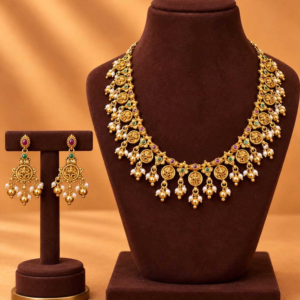 Nakshi necklace set