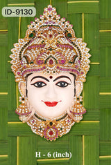 Lakshmi Devi Face Full Stone Pushya