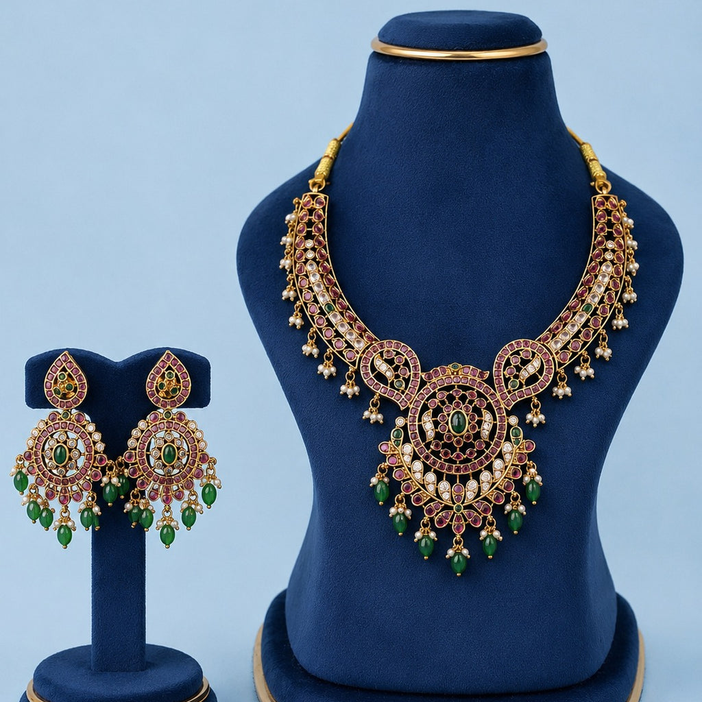 Pota Stone Necklace Set