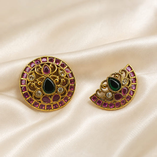 Antique Sun & Moon