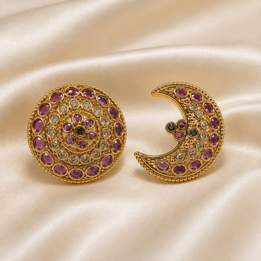 Antique Sun & Moon